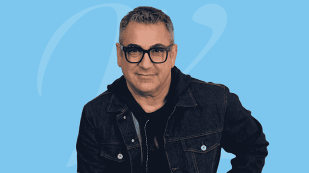 Event Speakers - Tariq Hassan 2560 X 1440 pixels blue